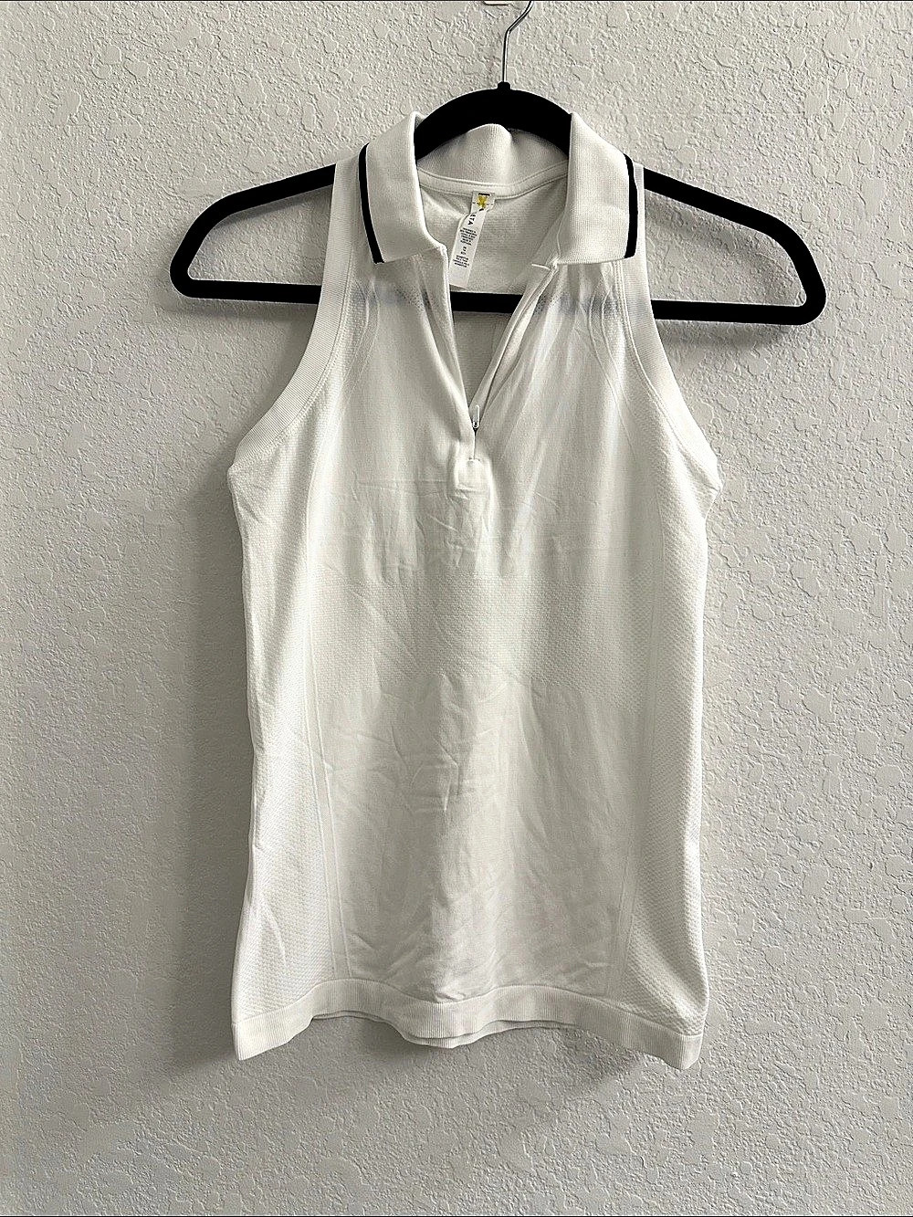 Athleta Momentum Polo Tank Polo Tank White Size XS NWT